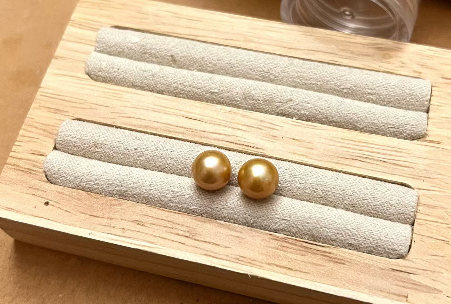 7.4 mm 極致南洋珍珠耳環