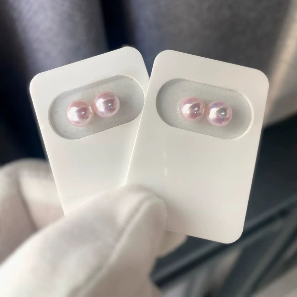 7–7.5mm Japanese Akoya Divine Luster Pearl Earrings