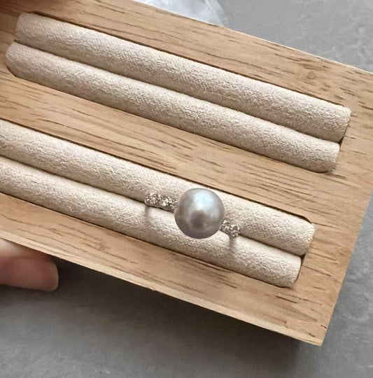 Japanese Seawater Madama Pearl Ring