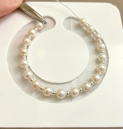 6mm Japanese Akoya Seawater Pearl Bracelet