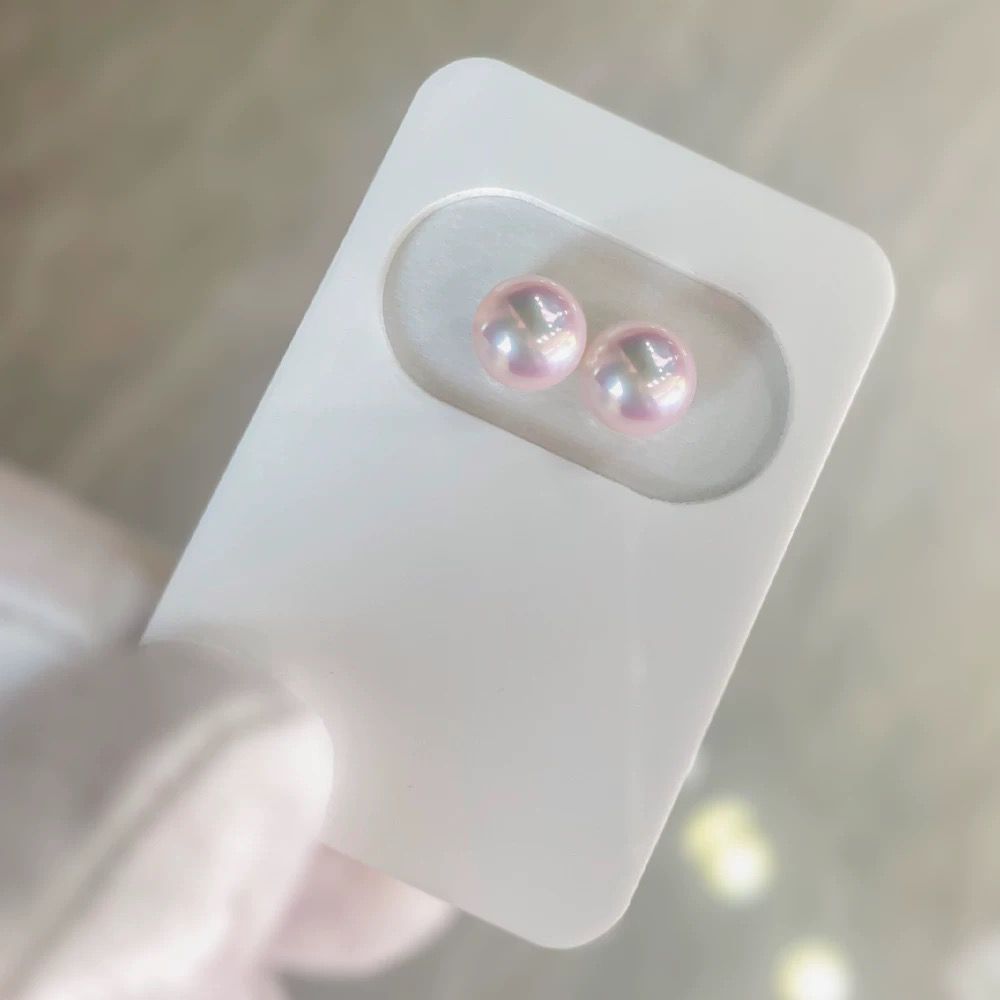 7–7.5mm Japanese Akoya Divine Luster Pearl Earrings