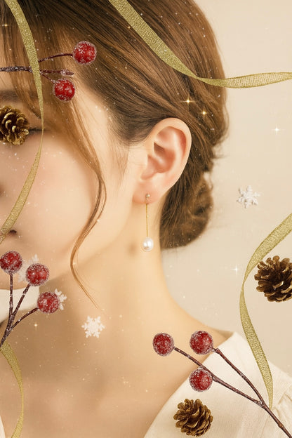 Australian White Pearl with 18K Gold Chain（Made to you)