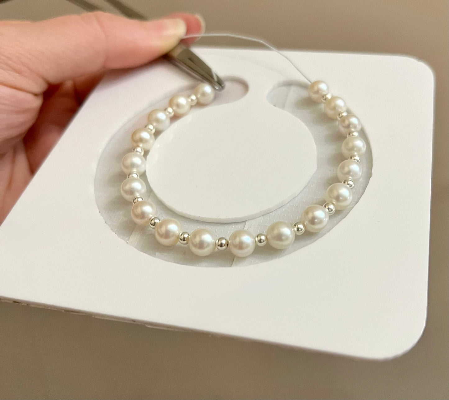 6mm Japanese Akoya Seawater Pearl Bracelet