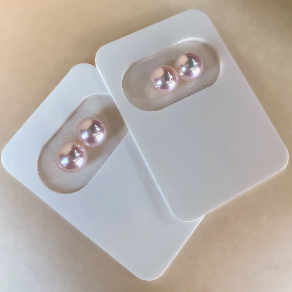 7–7.5mm Japanese Akoya Divine Luster Pearl Earrings