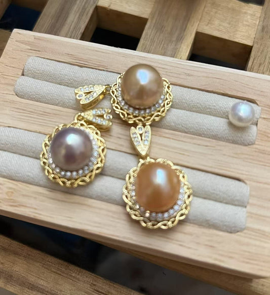12mm Edison Baroque pearl
